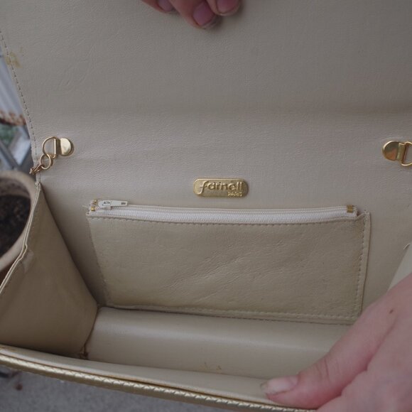 Gold Farnell Paris Evening Purse - Picture 5 of 5
